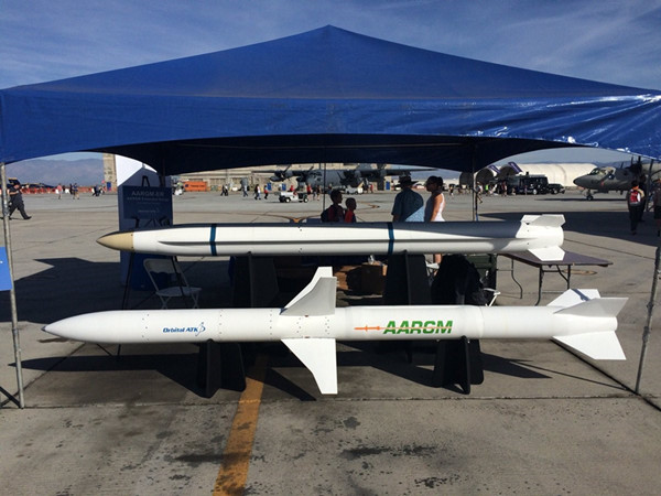 美國AGM-88E AARGM先進(jìn)反輻射導(dǎo)彈