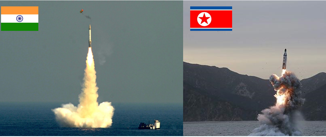 印度與朝鮮潛射彈道導(dǎo)彈發(fā)展概況